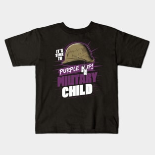 Honor and Courage: The Military Child Legacy Kids T-Shirt